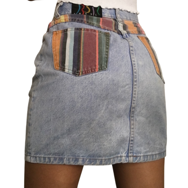 Nulu Denim Skirt - Image 2